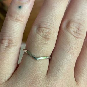 925 authentic Pandora, wishbone ring, size 7